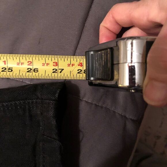 Women’s boo-hoo blue destroyed black jeans size 4 - Picture 6 of 6